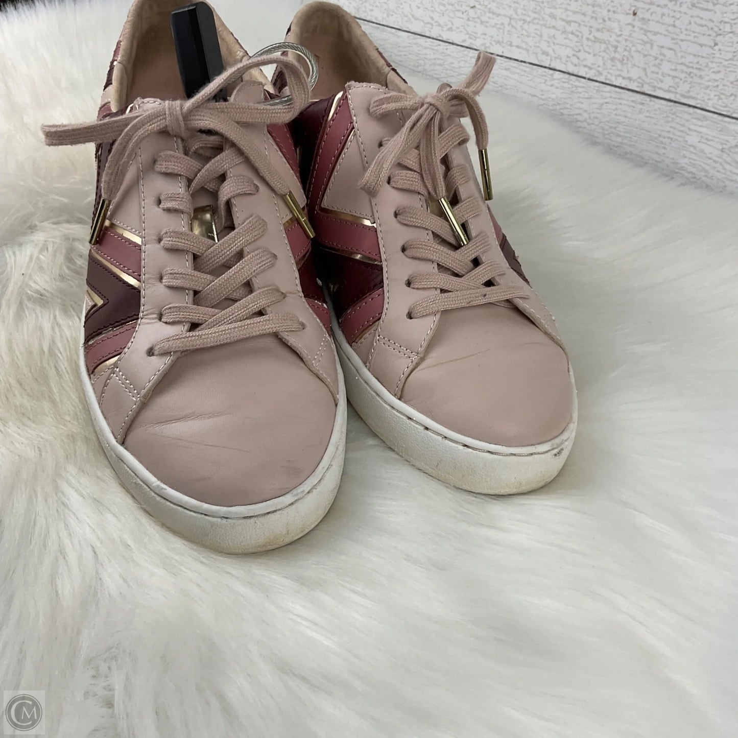 Shoes Designer By Michael Kors In Pink, Size: 8.5