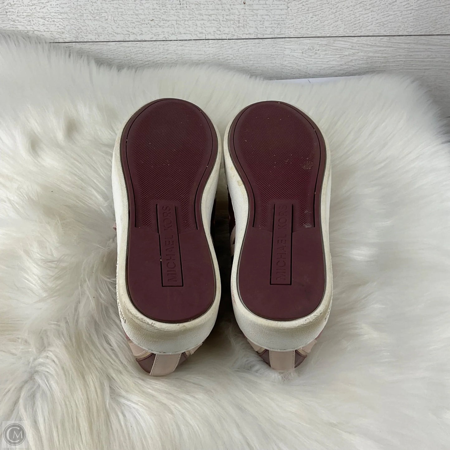 Shoes Designer By Michael Kors In Pink, Size: 8.5