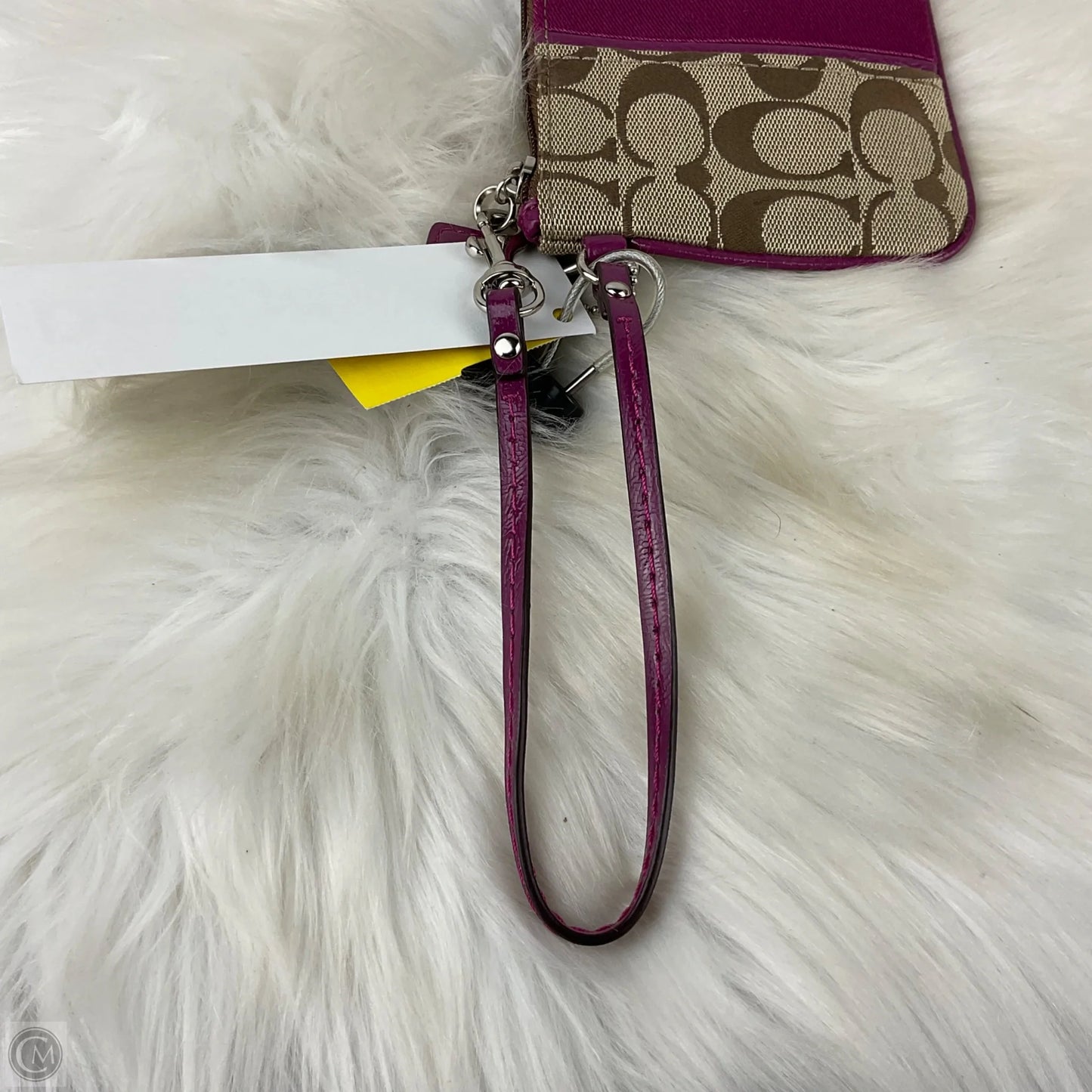 Wristlet Designer By Coach, Size: Medium