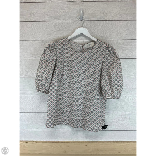 Top Short Sleeve By Cme In Multi-colored, Size: M