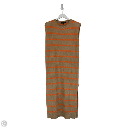 Dress Casual Maxi By Strut & Bolt In Brown, Size: L