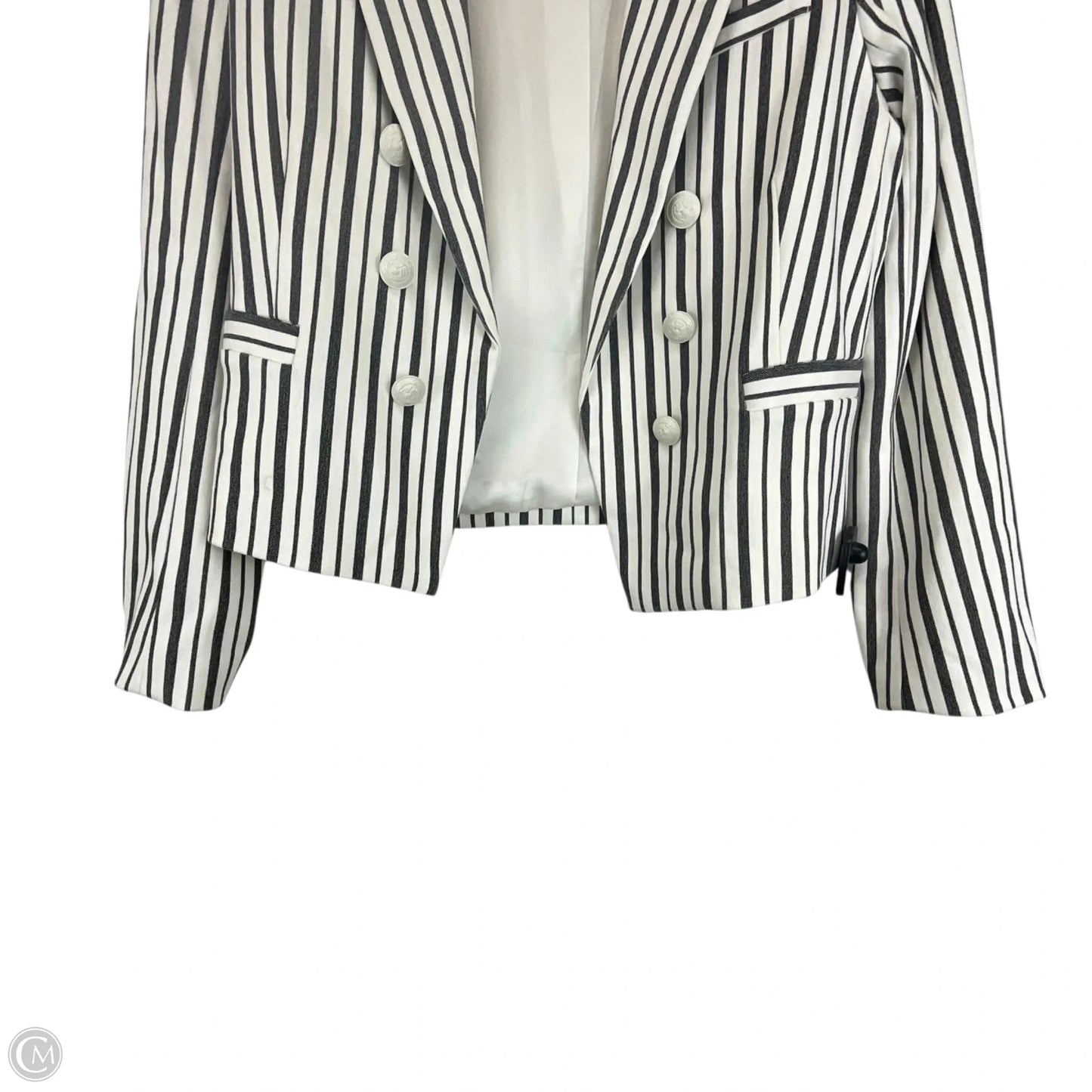 Blazer By Cache In Striped Pattern, Size: S