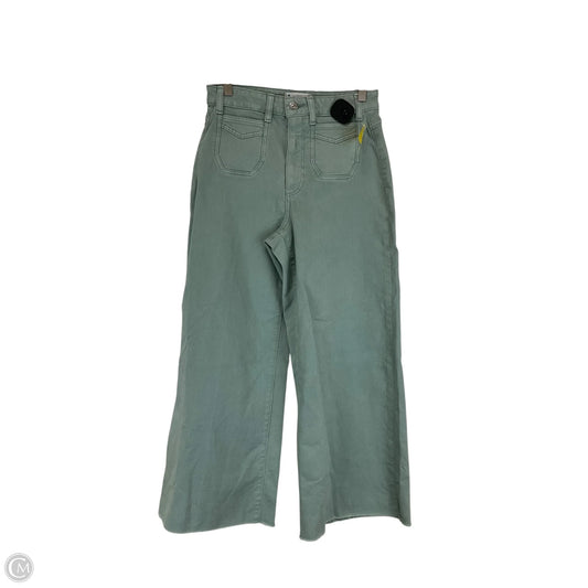 Pants Wide Leg By Paige In Green, Size: 6