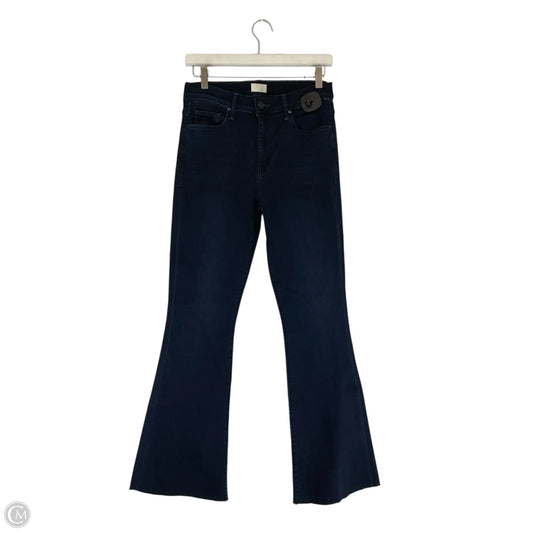 Jeans Wide Leg By Mother In Blue Denim, Size: 6