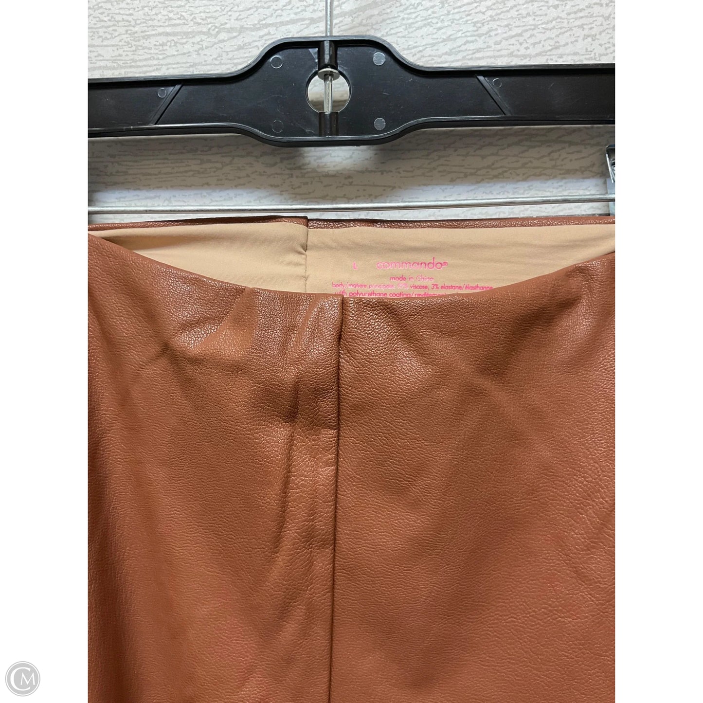 Pants Wide Leg By Commando In Brown, Size: L