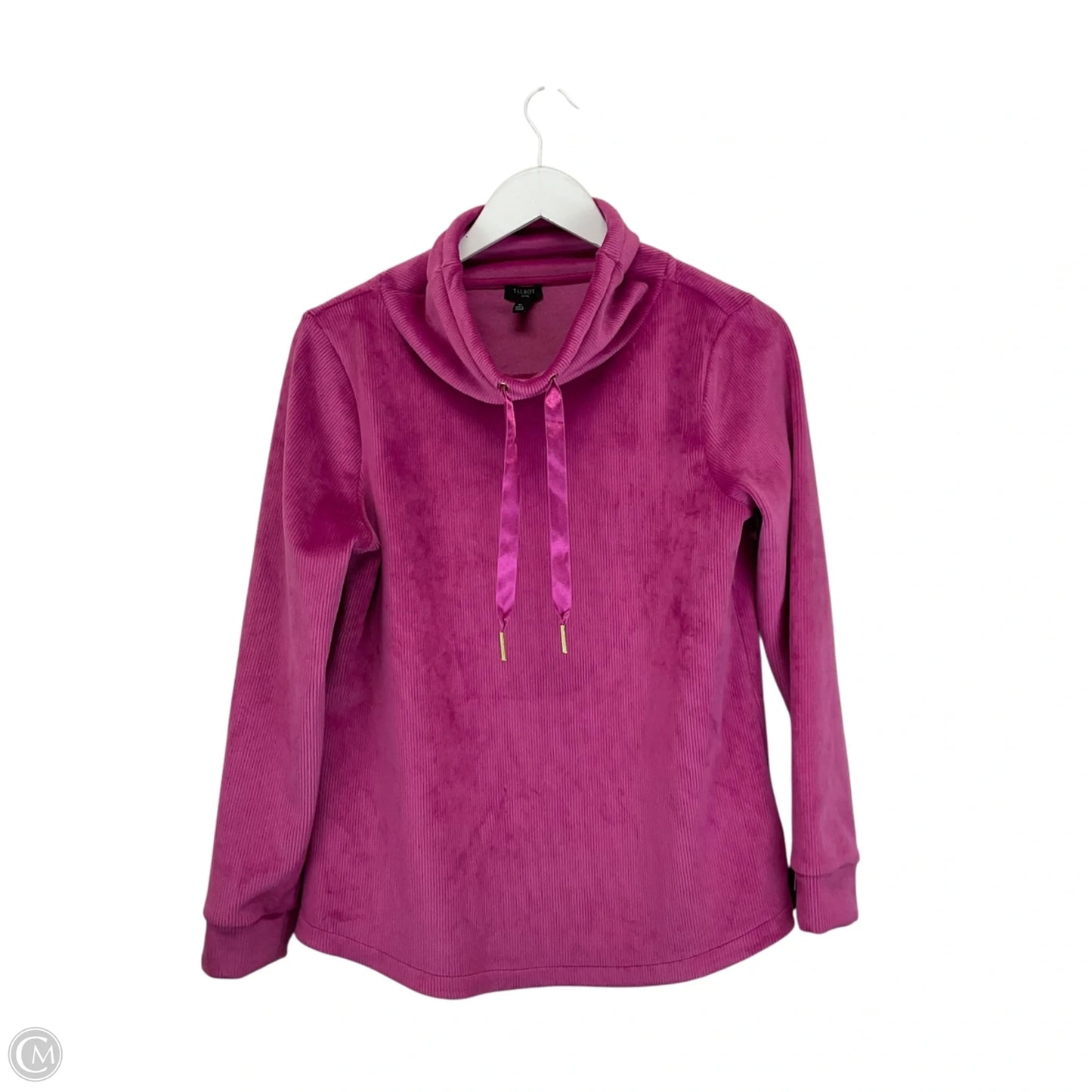 Top Long Sleeve By Talbots In Pink, Size: Mp