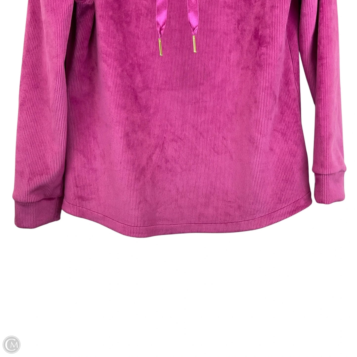 Top Long Sleeve By Talbots In Pink, Size: Mp