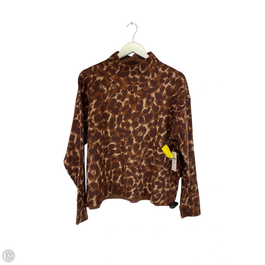 Sweater By Maeve In Camouflage Print, Size: M