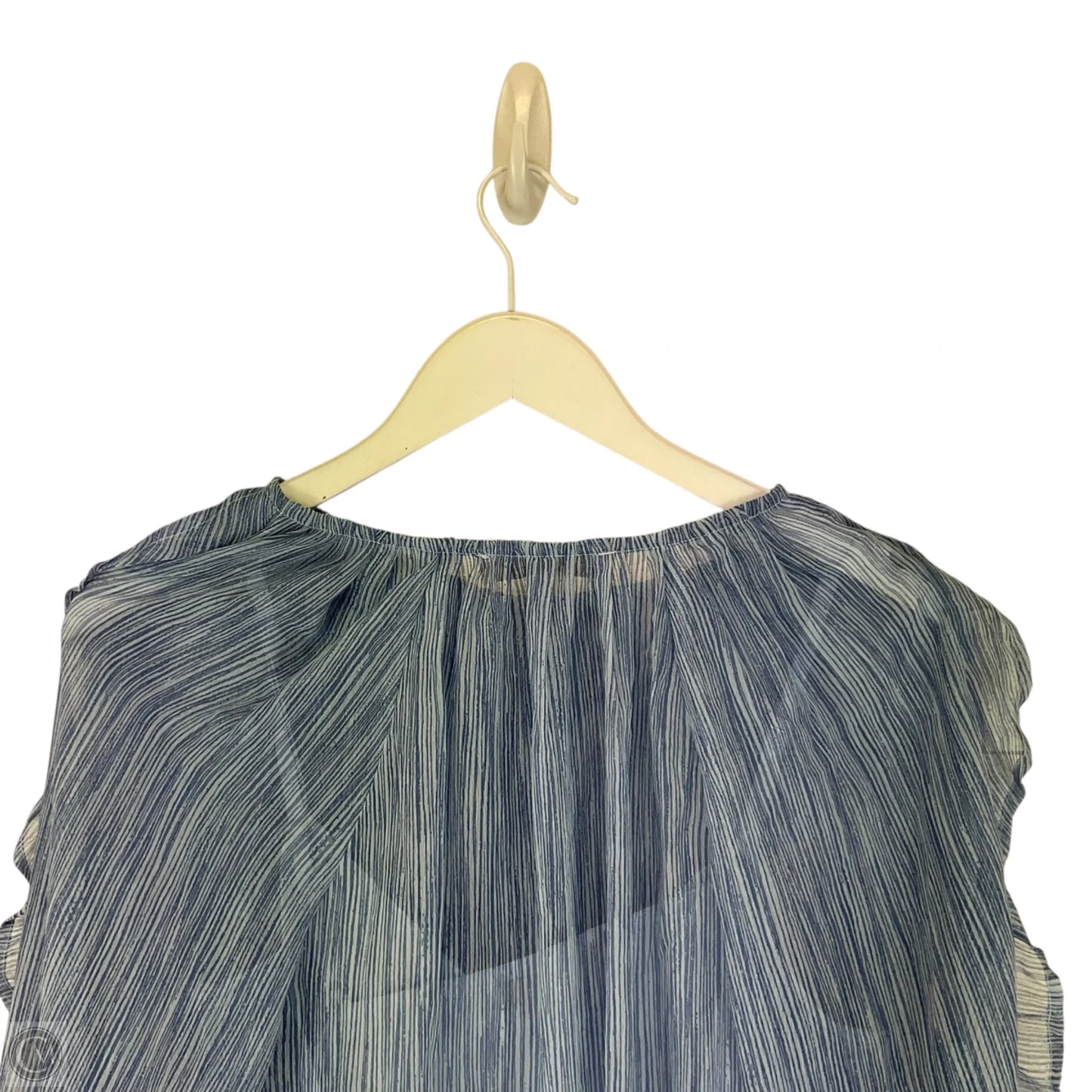 Top Long Sleeve By Loft In Blue, Size: M