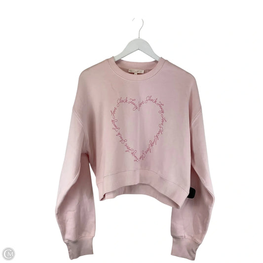 Sweater By Loveshackfancy In Pink, Size: M