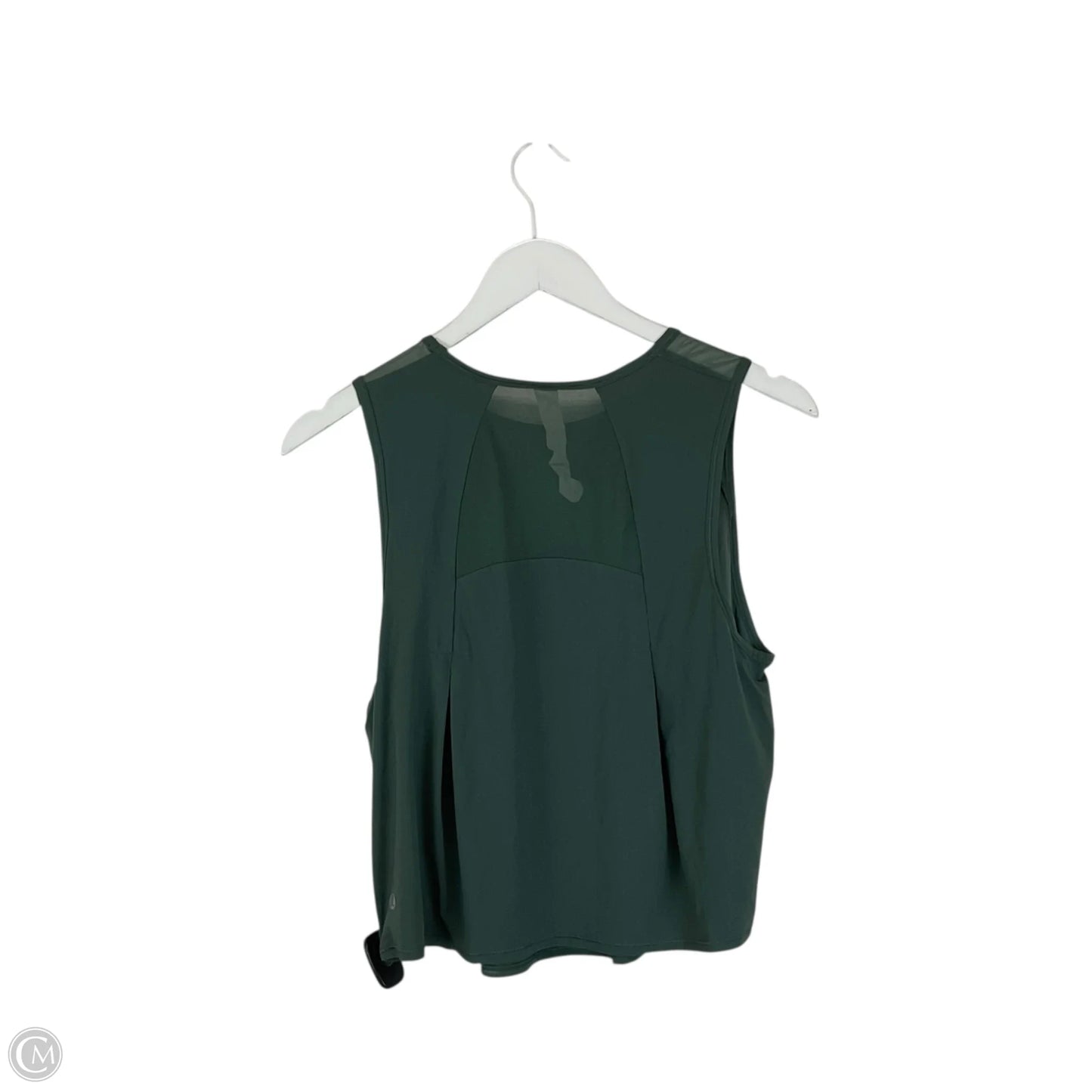 Athletic Tank Top By Lululemon In Green, Size: 8