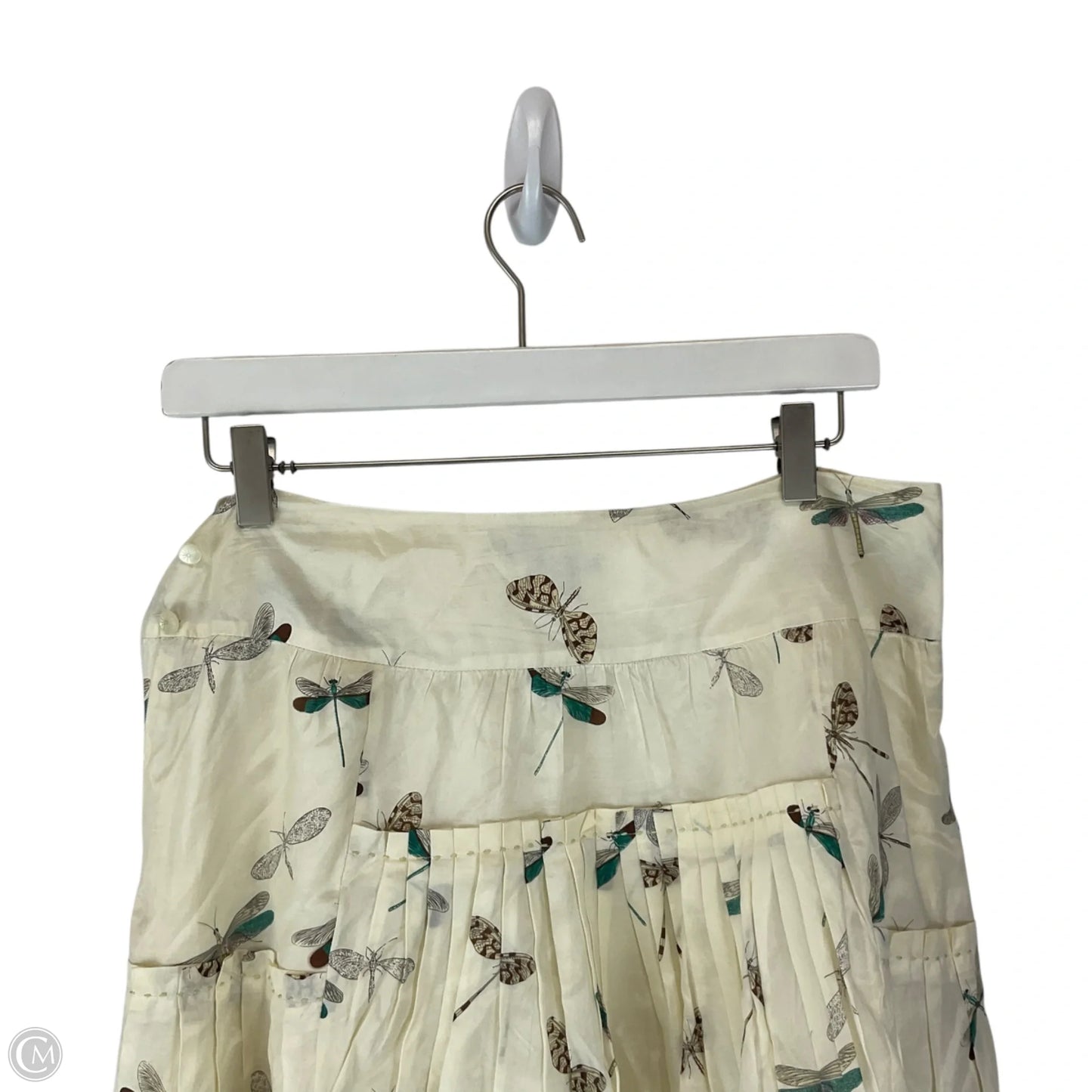 Skirt Midi By Leifsdottir In Cream, Size: 6