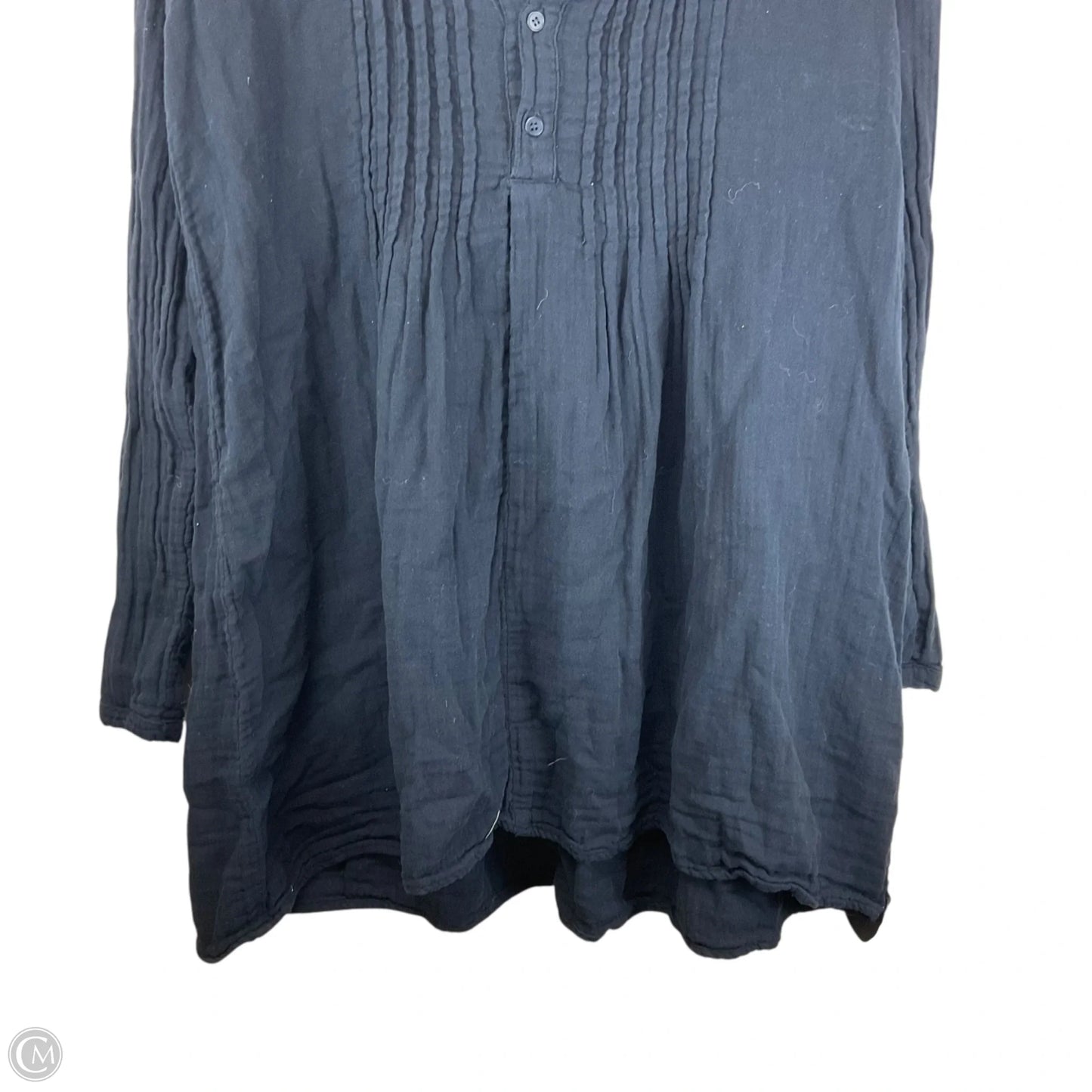 Top Long Sleeve By Free People In Navy, Size: M