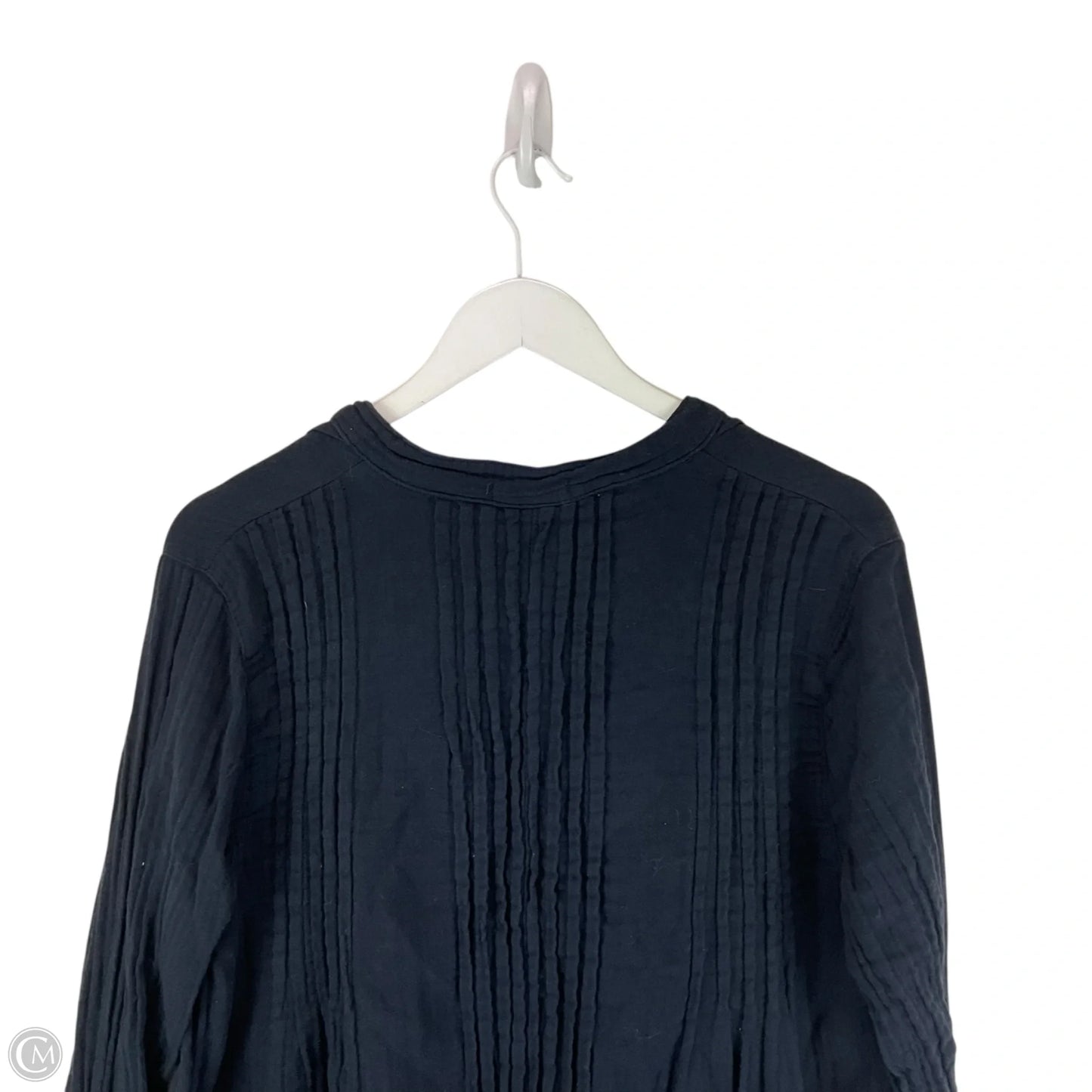 Top Long Sleeve By Free People In Navy, Size: M