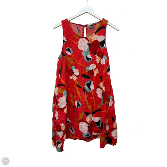 Dress Casual Short By Sigrid Olsen In Red, Size: Medium
