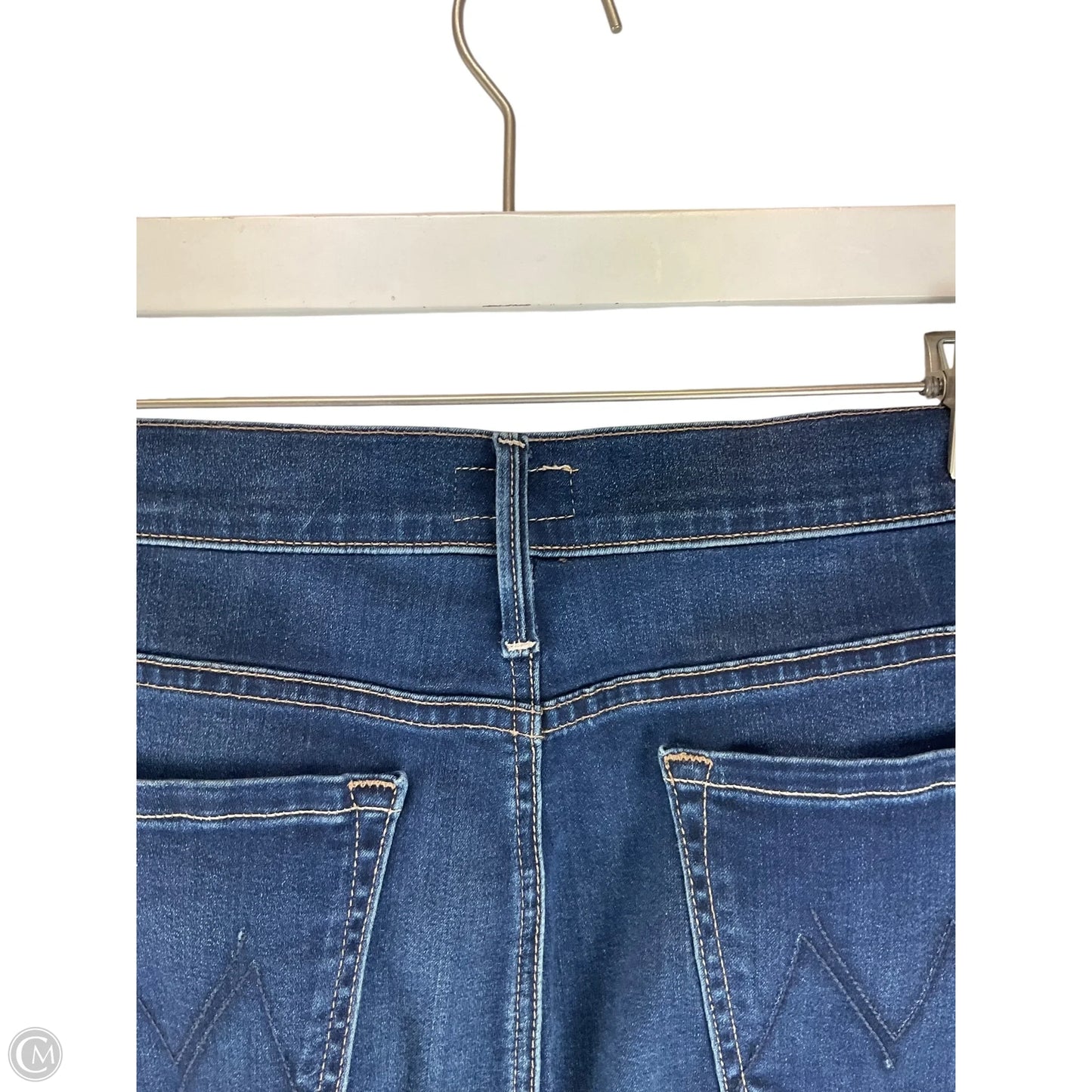 Skirt Midi By Mother In Blue Denim, Size: 6