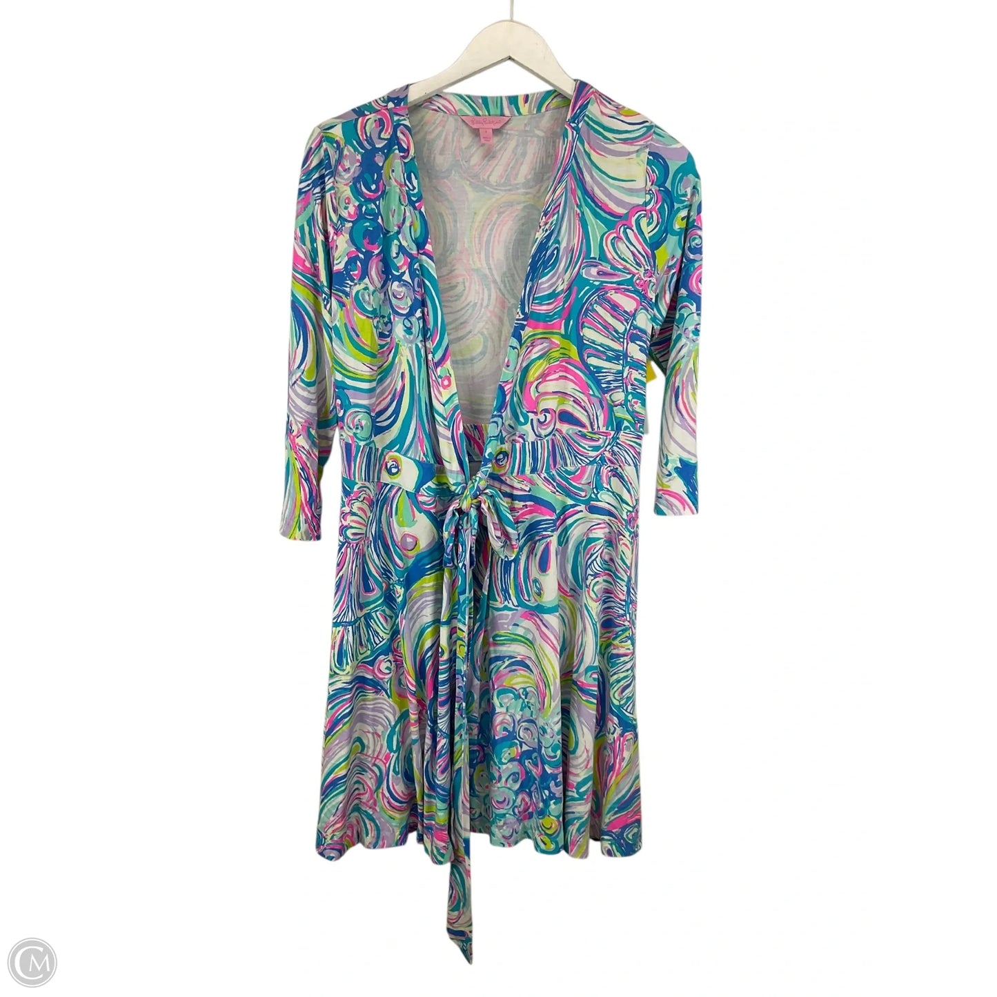 Dress Designer By Lilly Pulitzer In Blue & Pink, Size: S