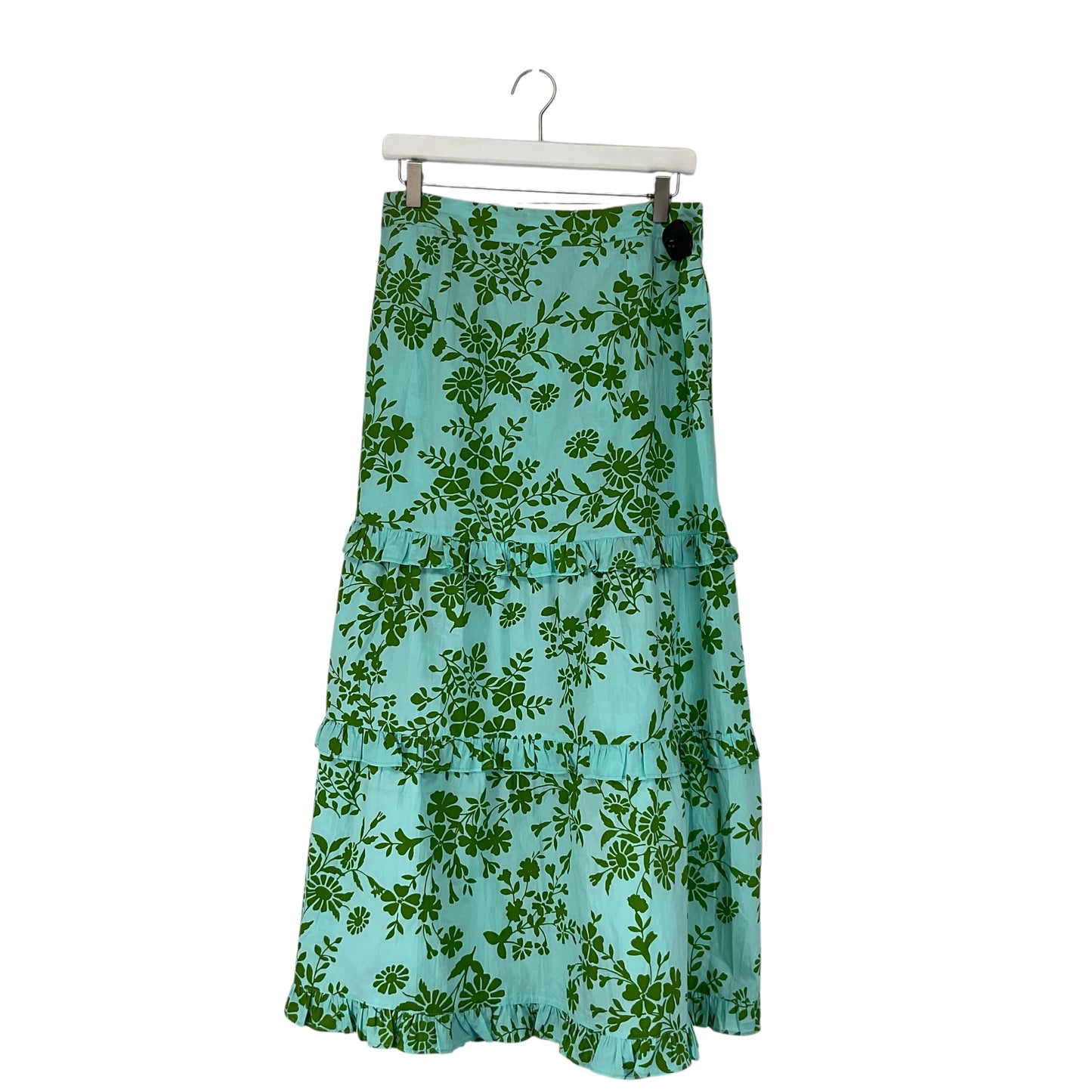 Dress Set 2pc By Cmb In Blue & Green, Size: L