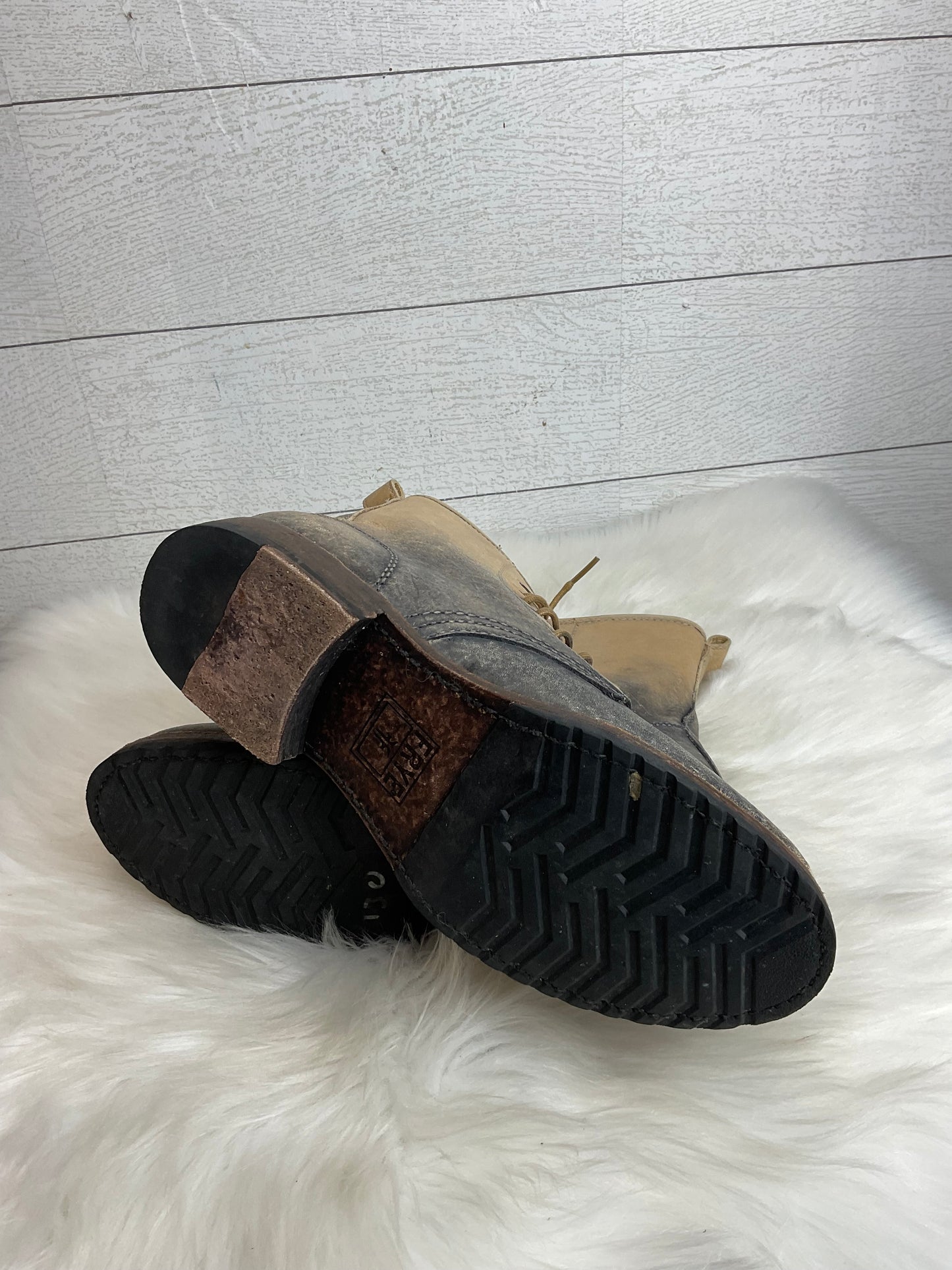 Boots Designer By Frye In Taupe, Size: 7.5