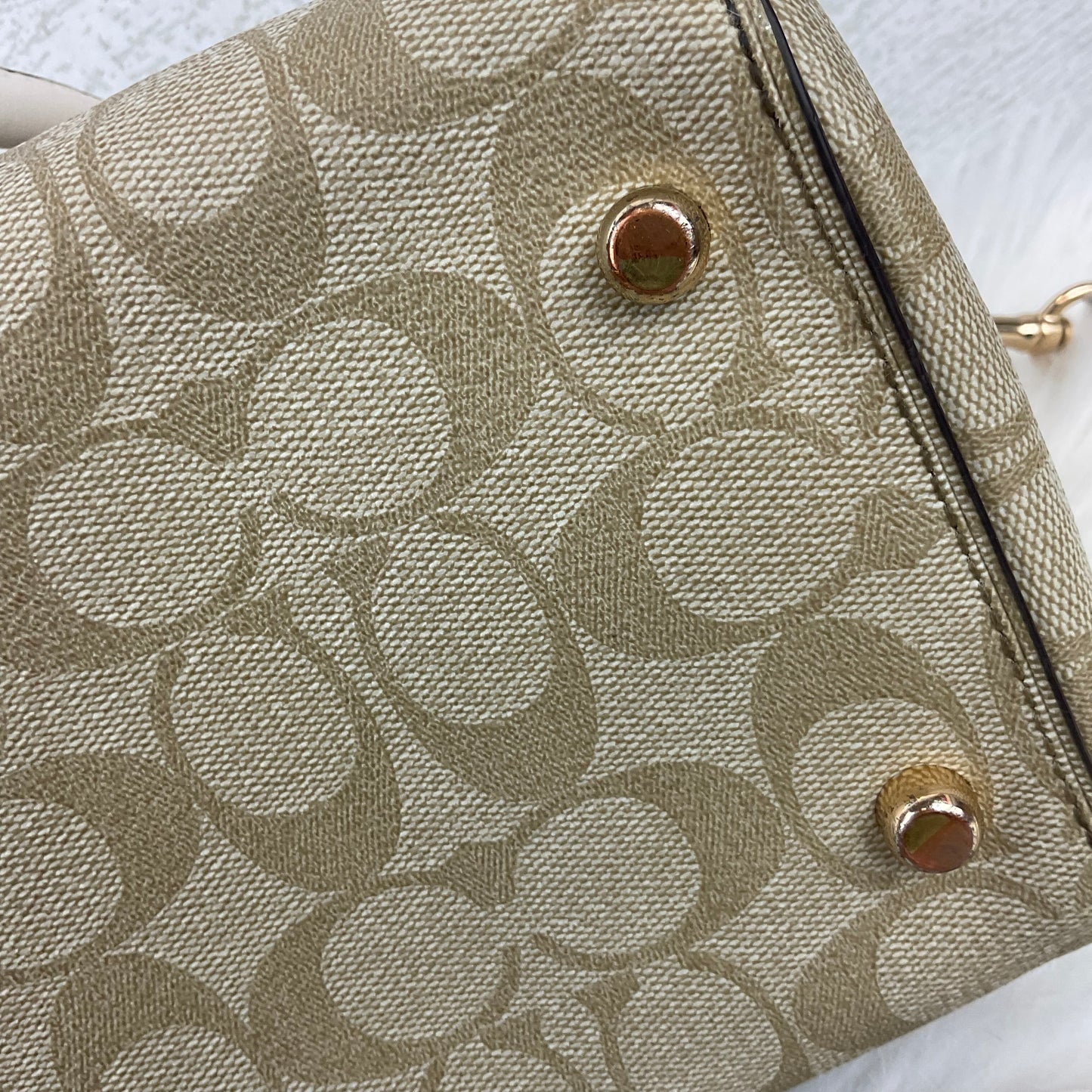 Crossbody Designer By Coach, Size: Medium