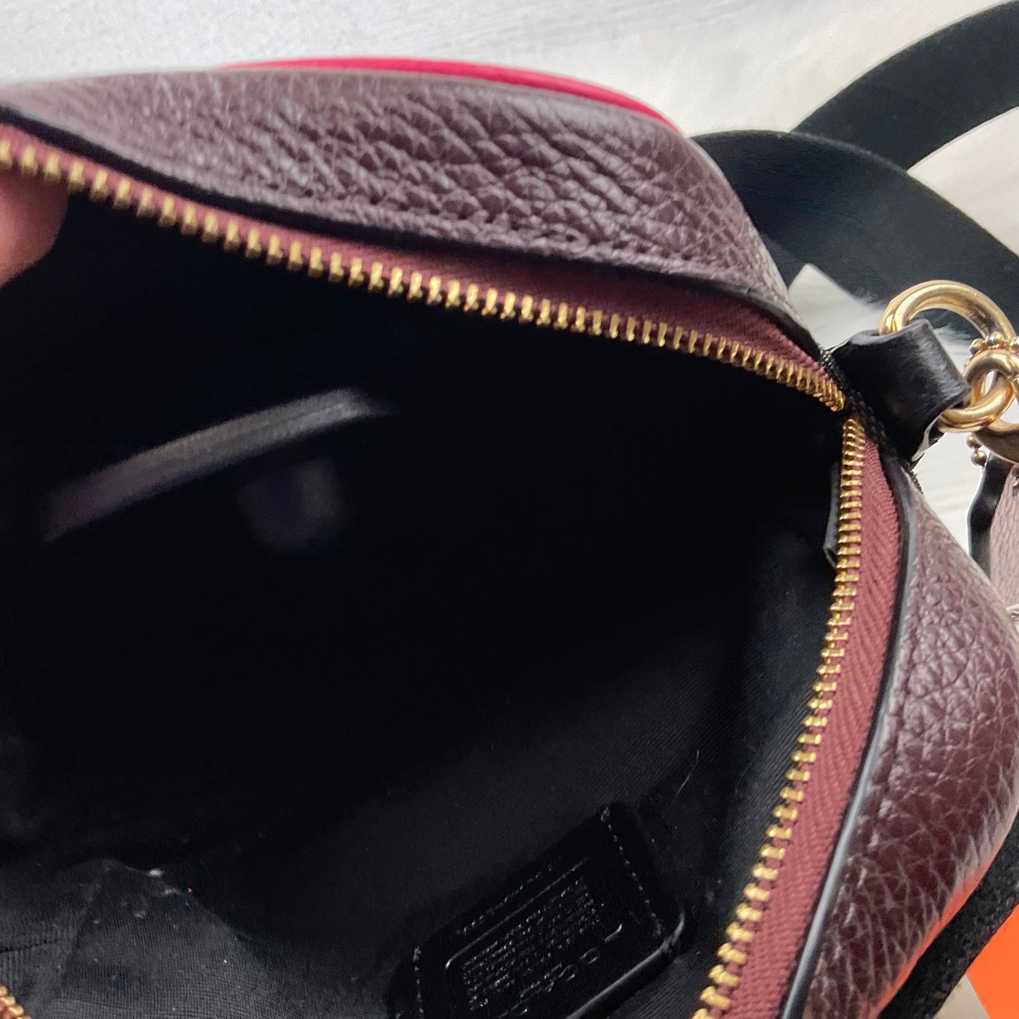 Crossbody Designer By Coach  Size: Small