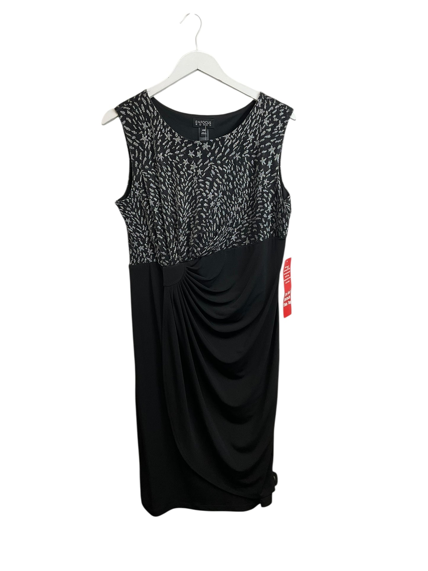 Dress Party Short By Enfocus In Black, Size: 14