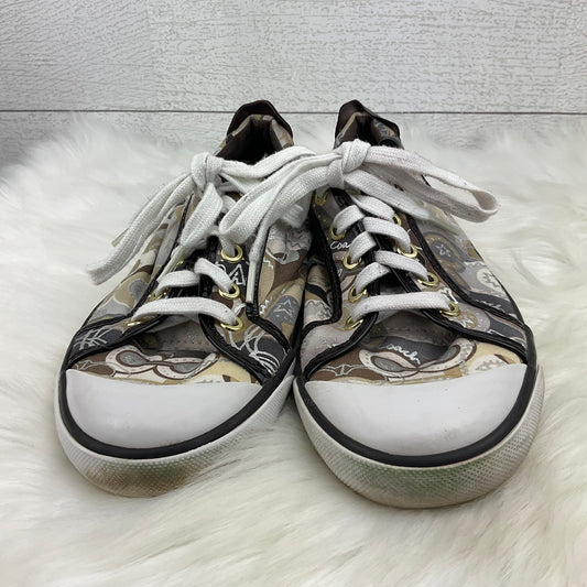 Joie Women's Dakota Sneaker in Silver Metallic Size - Depop