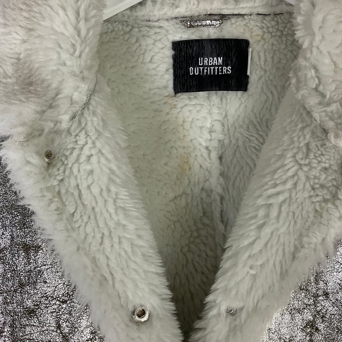 Jacket Faux Fur & Sherpa By Urban Outfitters  Size: S