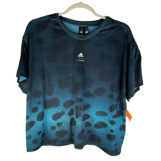 Athletic Top Short Sleeve By Adidas  Size: 3x