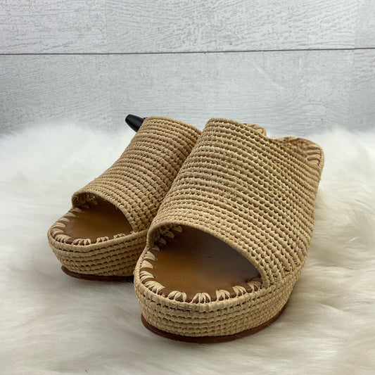 Sandals Heels Wedge By Cmb  Size: 6